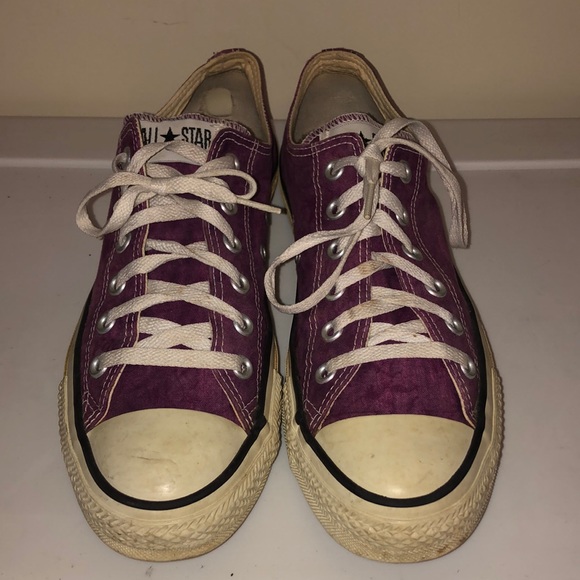 Vintage Purple Low Top Converse